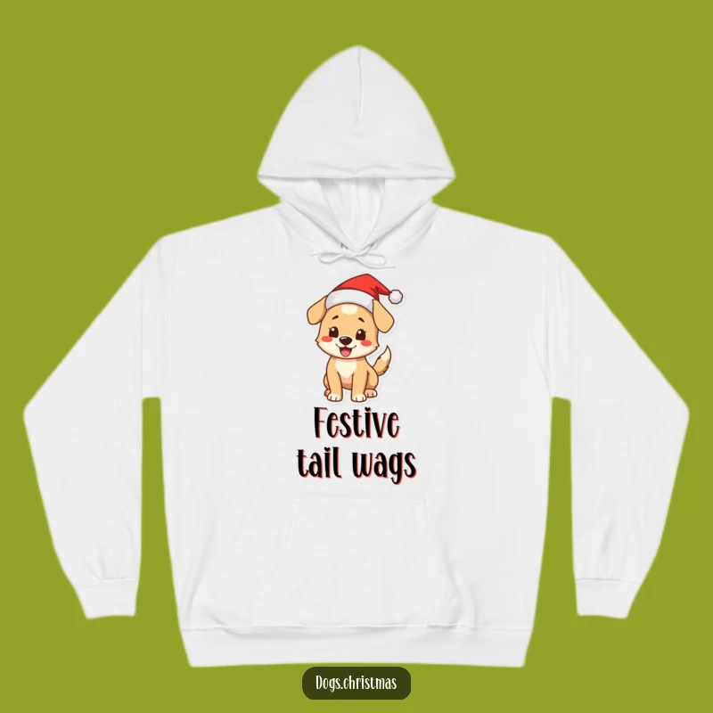 Funny Christmas Dog Santa Hoodie: Cozy Holiday Pup Sweatshirt, Warm Festive Gift