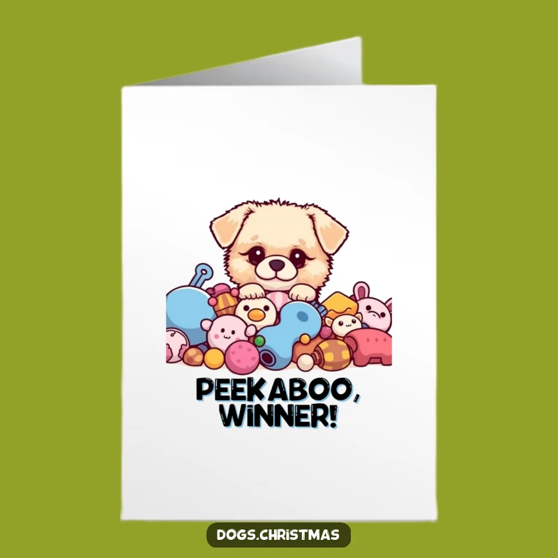 Free Printable Fluffy Dog Congrats Card: Funny DIY Downloadable Gift for Achievements
