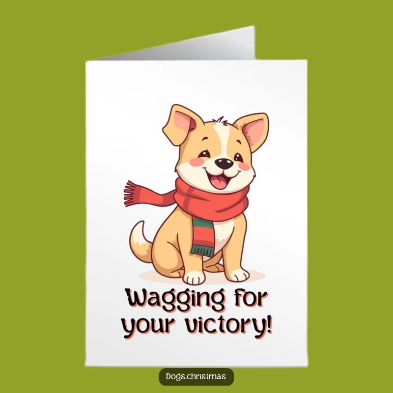 Free Printable Dog Congrats Card: Tail Wagging Joy - Downloadable Celebration!